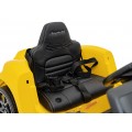 Pojazd Porsche Spyder RS 718 Żółty samochód sportowy