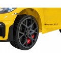 Pojazd Porsche Spyder RS 718 Żółty samochód sportowy