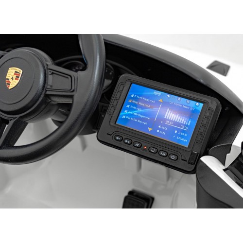 Pojazd Porsche Spyder RS 718 Biały
