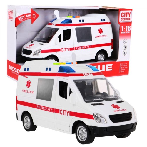 Karetka Ambulans 1 16 Światła Dźwięki