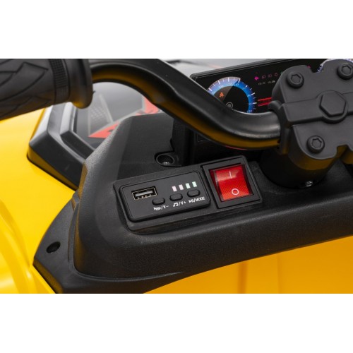 Pojazd Quad Sport TX ATV Żółty