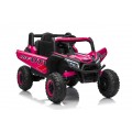 Pojazd Buggy Madman UTV-MX Różowy