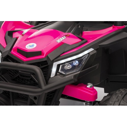 Pojazd Buggy Madman UTV-MX Różowy