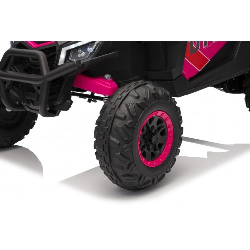Pojazd Buggy Madman UTV-MX Różowy