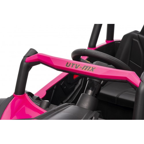 Pojazd Buggy Madman UTV-MX Różowy
