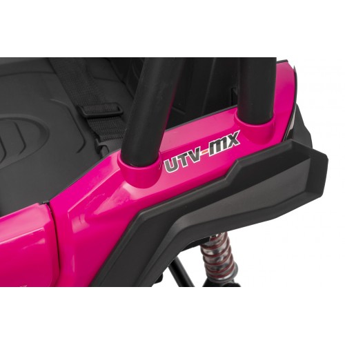 Pojazd Buggy Madman UTV-MX Różowy