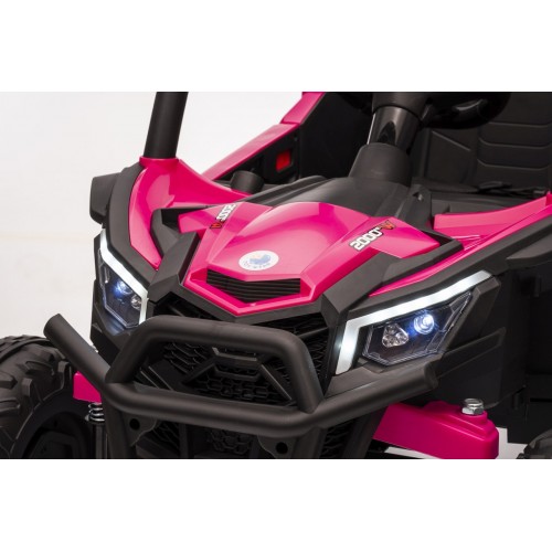 Pojazd Buggy Madman UTV-MX Różowy