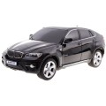 BMW X6 czarne RASTAR model 1:24 Zdalnie sterowane Auto SUV + pilot