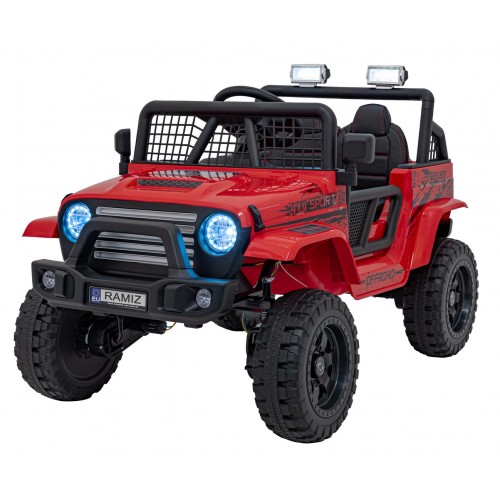 Pojazd OFF ROAD 4x4 SPORT Czerwony