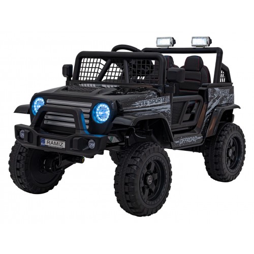 Pojazd OFF ROAD 4x4 SPORT Czarny