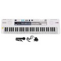 Biały Keyboard dla dzieci 5+ Mikrofon + Nagrywanie + Głośniki Stereo - model nr 008
