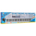 Biały Keyboard dla dzieci 5+ Mikrofon + Nagrywanie + Głośniki Stereo - model nr 008