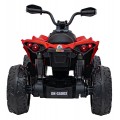 Quad Maverick ATV Czerwony