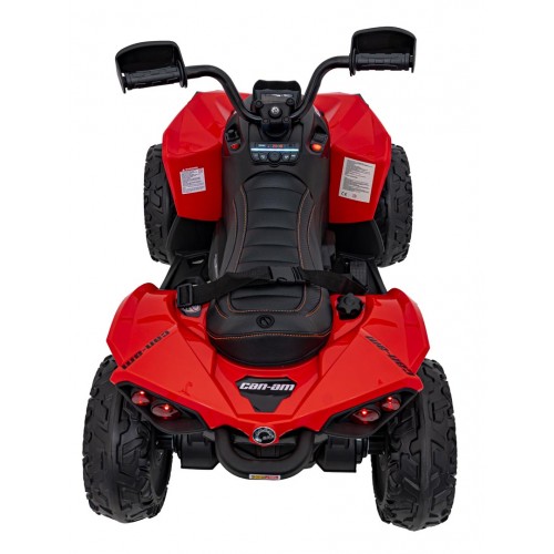 Quad Maverick ATV Czerwony