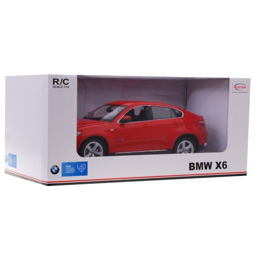 Autko R C BMW X6 Czerwony 1 14 RASTAR
