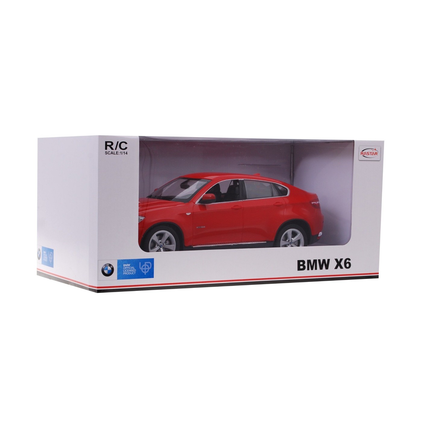 Autko R C BMW X6 Czerwony 1 14 RASTAR