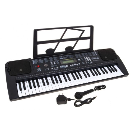 Keyboard z mikrofonem dla dzieci 5+ Taktomierz Radio USB MP3 - model nr 6152