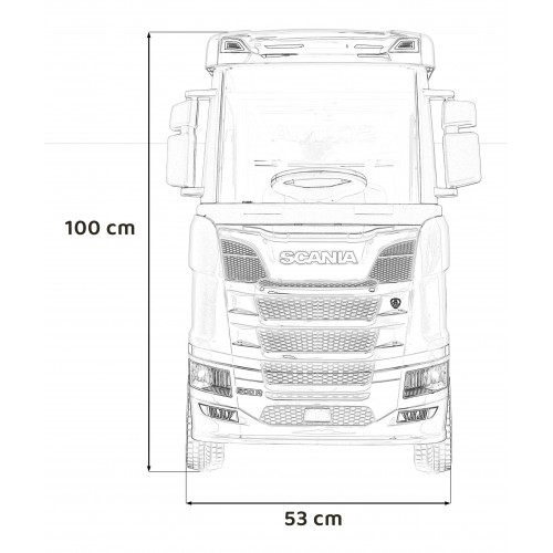 Pojazd Scania R-SERIE Różowy