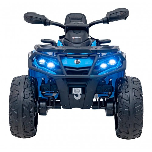 Quad Can Am Outlander ATV z Pilotem Niebieski