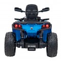 Quad Can Am Outlander ATV z Pilotem Niebieski