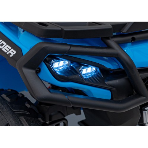 Quad Can Am Outlander ATV z Pilotem Niebieski