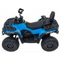 Quad Can Am Outlander ATV z Pilotem Niebieski