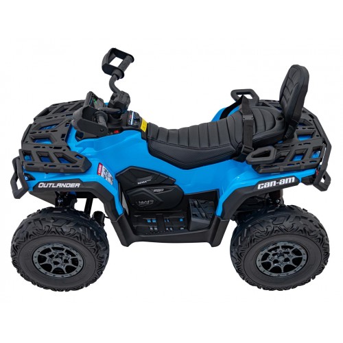 Quad Can Am Outlander ATV z Pilotem Niebieski