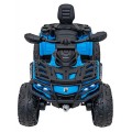 Quad Can Am Outlander ATV z Pilotem Niebieski