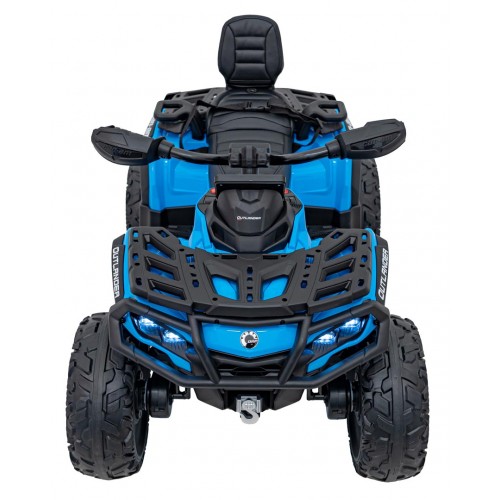 Quad Can Am Outlander ATV z Pilotem Niebieski