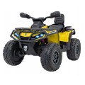 Quad Can Am Outlander ATV z Pilotem Żółty