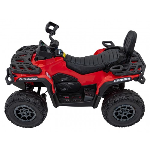 Quad Can Am Outlander ATV Czerwony