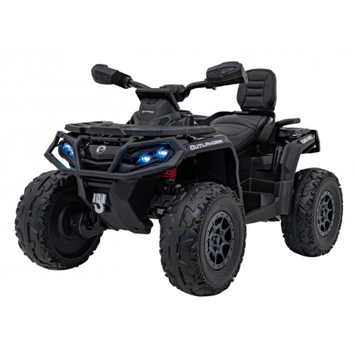 Quad Can Am Outlander ATV z Pilotem Czarny