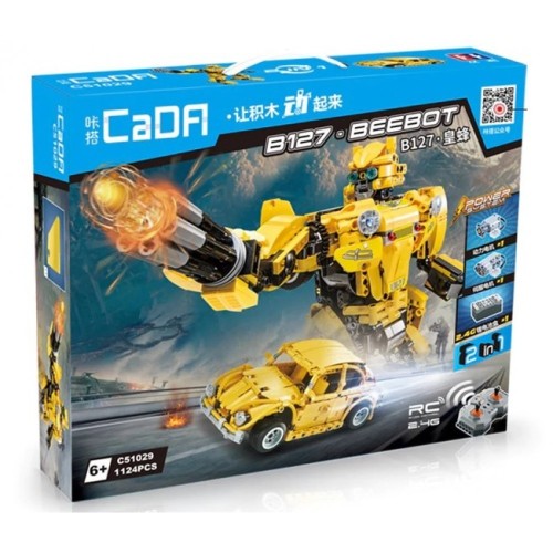 2in1 blocks Robot EE car