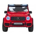 Pojazd Mercedes Benz G63 AMG XXL STRONG MP4 Czerwony