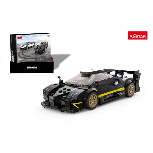 Autko 1:28 Pagani Zonda R Klocki Czarny RASTAR