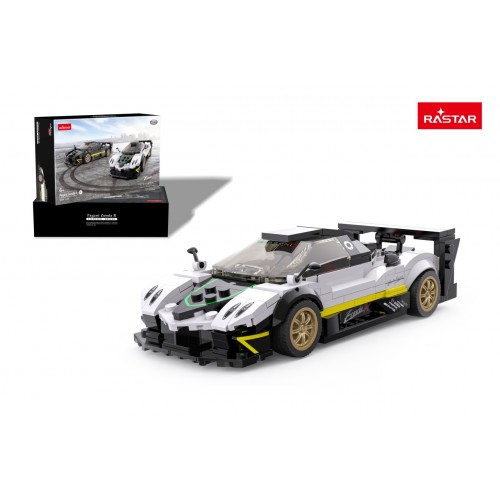 Autko 1:28 Pagani Zonda R Klocki Biały RASTAR