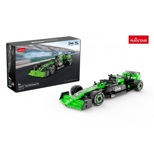 Bolid 1:24 Stake F1 Team KICK Sauber C44 Klocki Zielony RASTAR