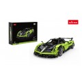 Autko 1:8 Pagani Huayra BC Klocki Zielony RASTAR