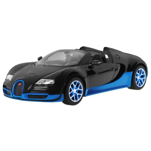 R C toy car Bugatti Veyron Grand Sport Black 1 14 RASTAR
