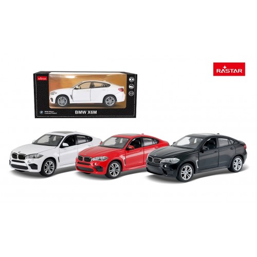 Autko Metalowe 1:24 BMW X6M Czerwone RASTAR