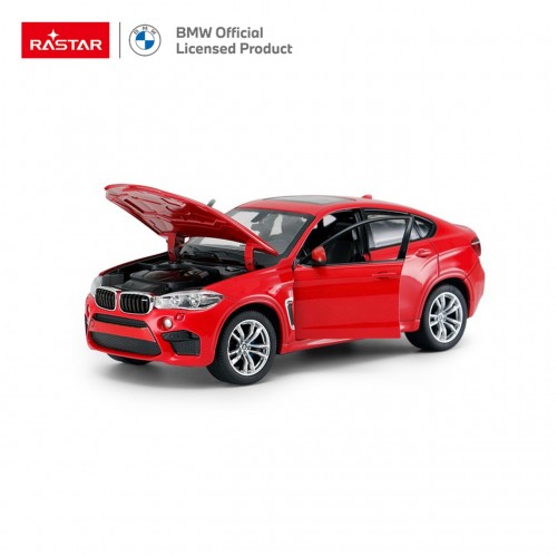 Autko Metalowe 1:24 BMW X6M Czerwone RASTAR
