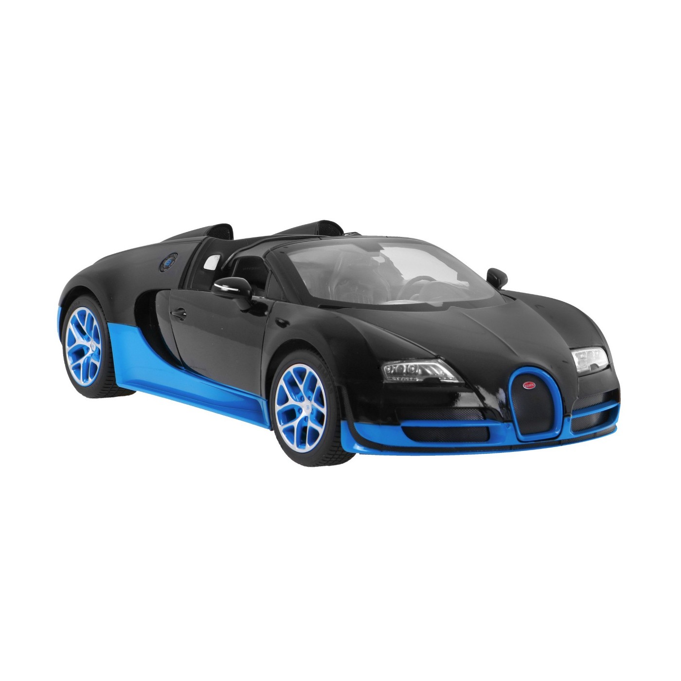 Bugatti Veyron Grand Sport Vitesse czarny RASTAR model 1:14 Zdalnie sterowane auto + Pilot