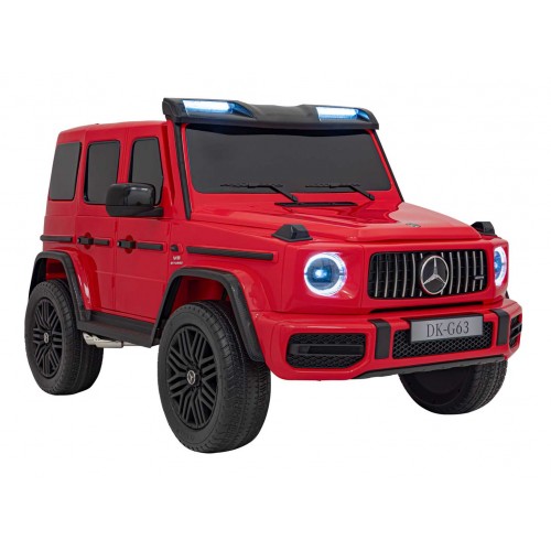 Pojazd Mercedes Benz G63 AMG XXL MP4 Czerwony Lakier