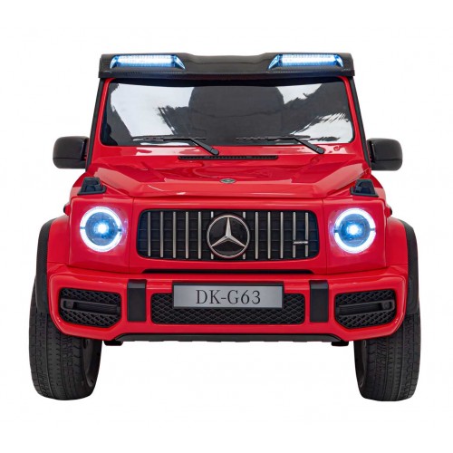 Pojazd Mercedes Benz G63 AMG XXL MP4 Czerwony Lakier