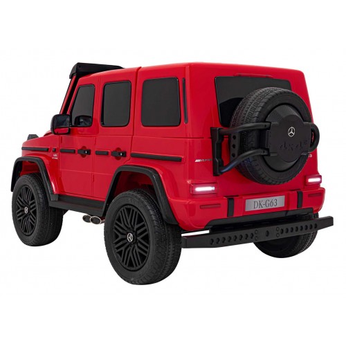 Pojazd Mercedes Benz G63 AMG XXL MP4 Czerwony Lakier