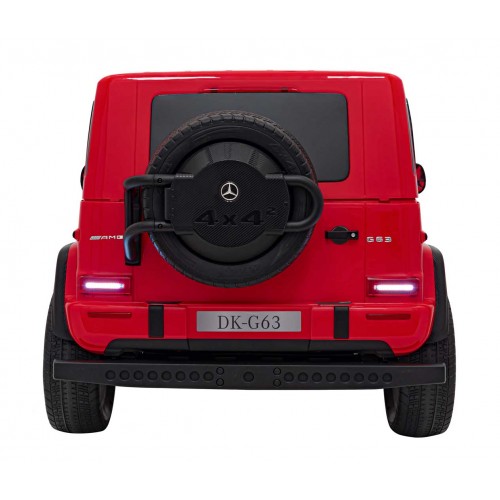 Pojazd Mercedes Benz G63 AMG XXL MP4 Czerwony Lakier