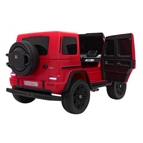 Pojazd Mercedes Benz G63 AMG XXL MP4 Czerwony Lakier