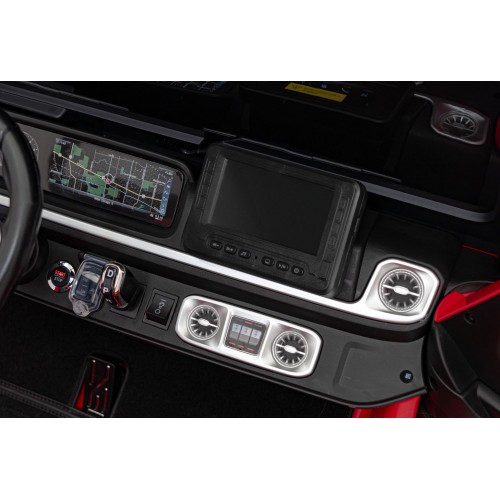 Pojazd Mercedes Benz G63 AMG XXL MP4 Czerwony Lakier
