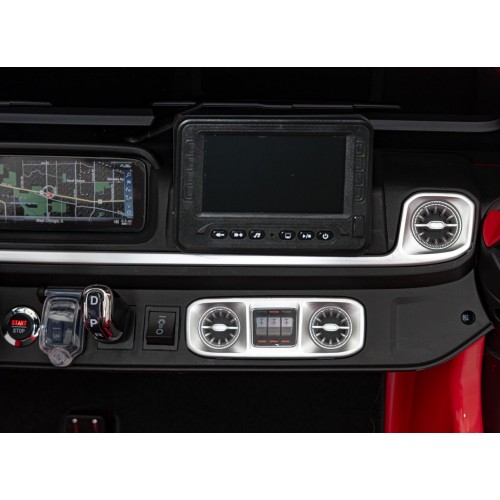 Pojazd Mercedes Benz G63 AMG XXL MP4 Czerwony Lakier