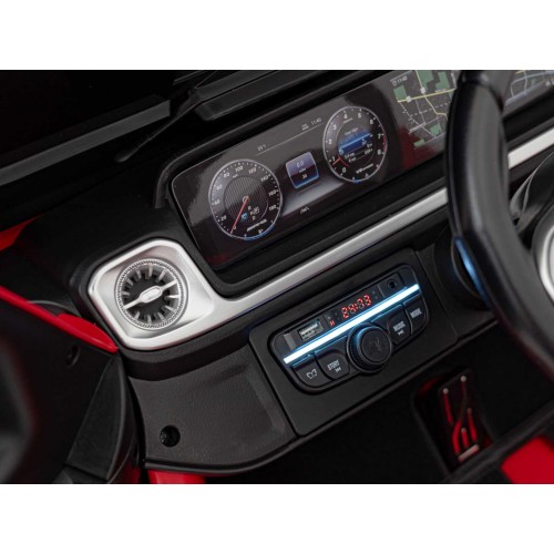 Pojazd Mercedes Benz G63 AMG XXL MP4 Czerwony Lakier